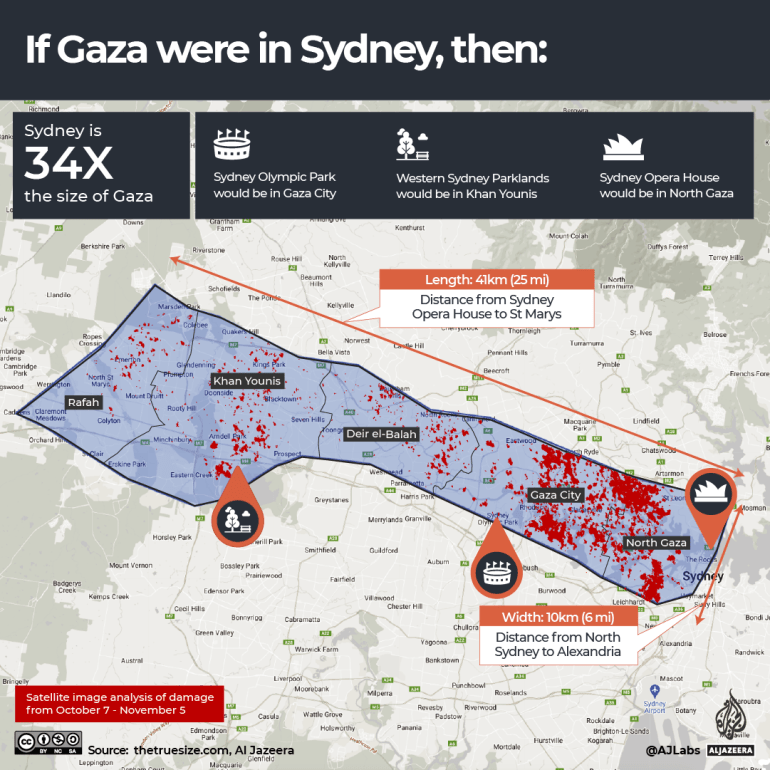 INTERACTIVE - If Gaza was your city - Sydney-1699868385